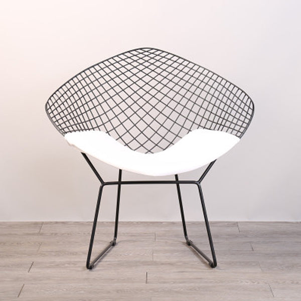 Sillas de comedor escandinavas sin brazos Sillas auxiliares de comedor tapizadas con patas de metal