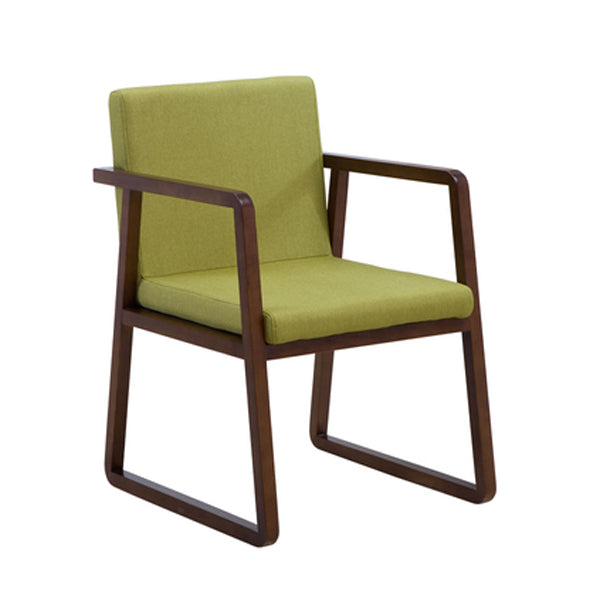 Silla auxiliar de comedor de estilo moderno, sillones de comedor de madera para cocina