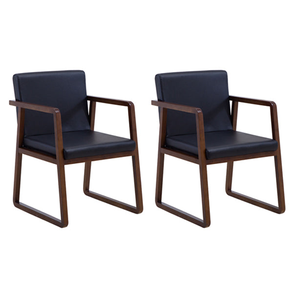 Silla auxiliar de comedor de estilo moderno, sillones de comedor de madera para cocina
