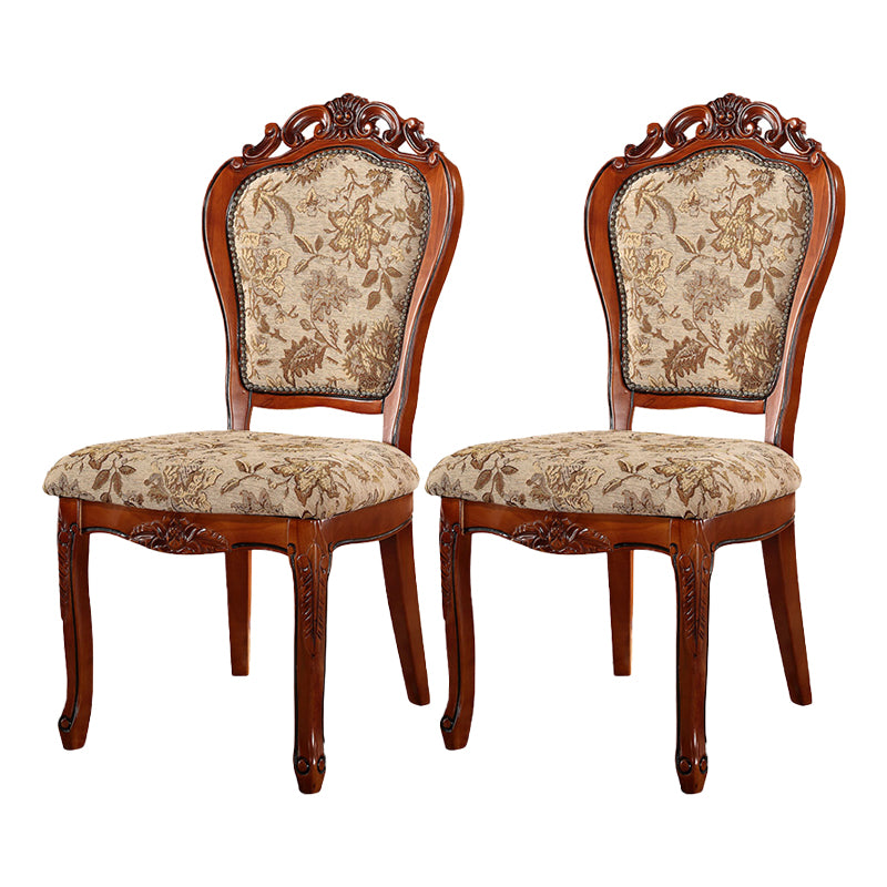 Chaises en bois d'hévéa de style scandinave, chaise latérale de salle à manger à dossier ouvert pour restaurant