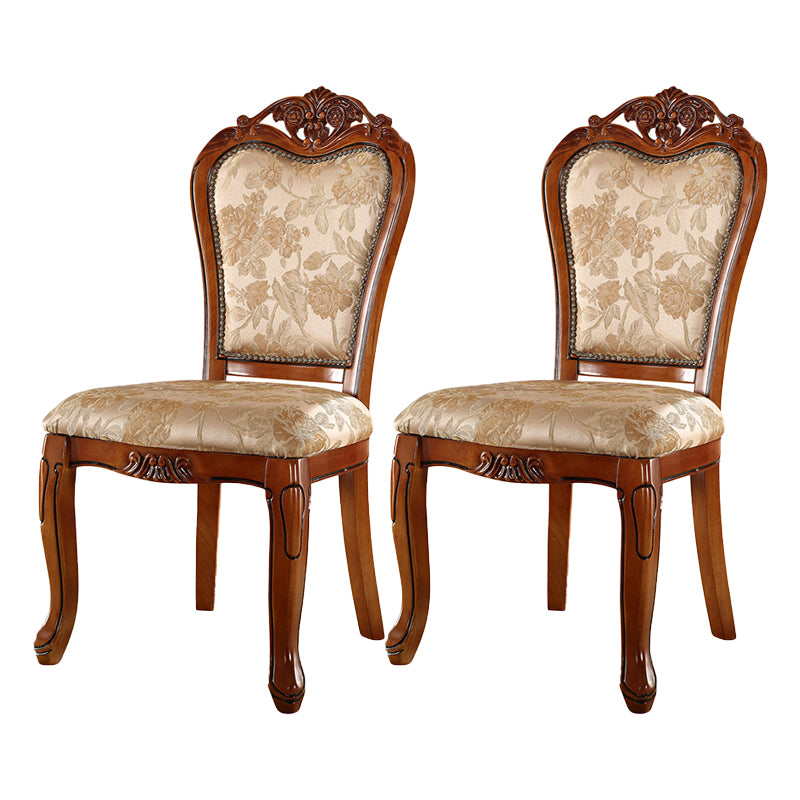 Chaises en bois d'hévéa de style scandinave, chaise latérale de salle à manger à dossier ouvert pour restaurant