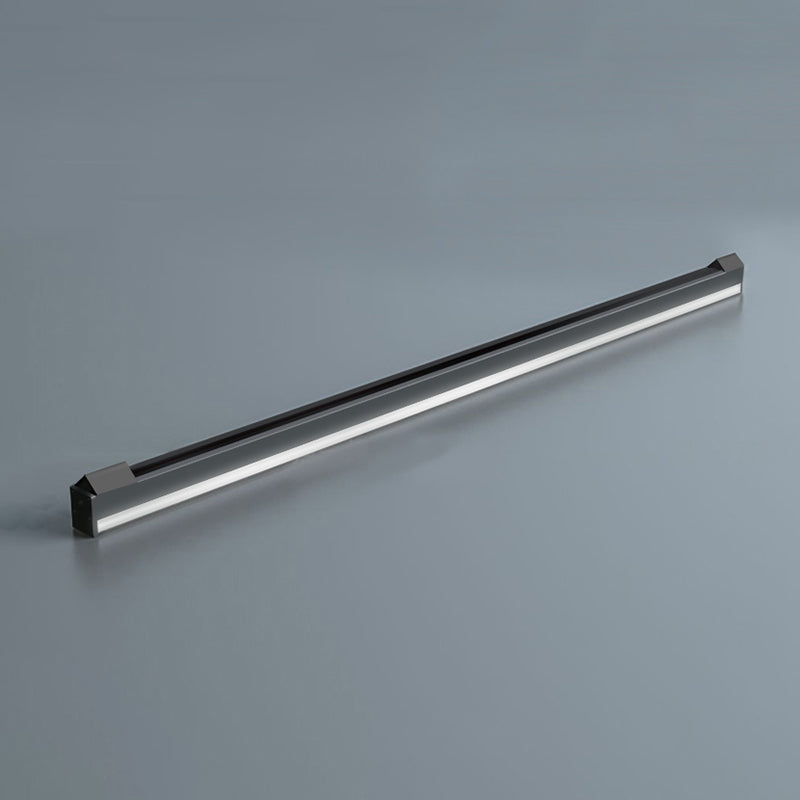 Metal Linear Shade Wall Lighting Modern 1-Light Wall Mounted Light Fixture