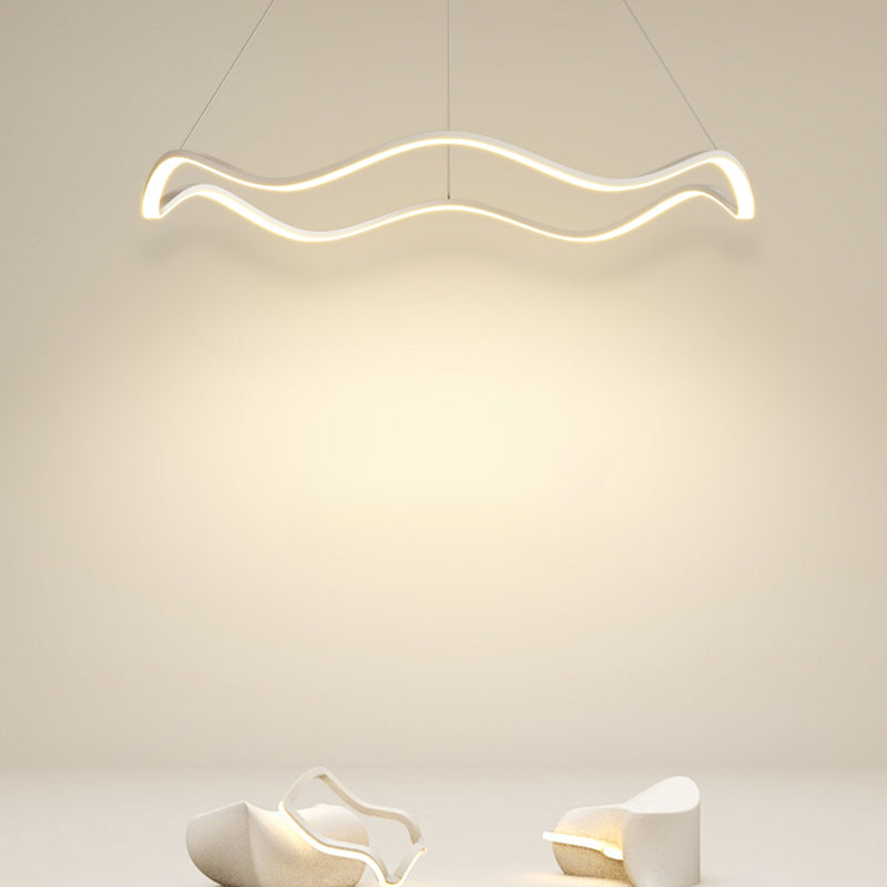 Metal Circle Ceiling Pendant Nordic Modern 1-Light Ceiling Lighting Fixtures