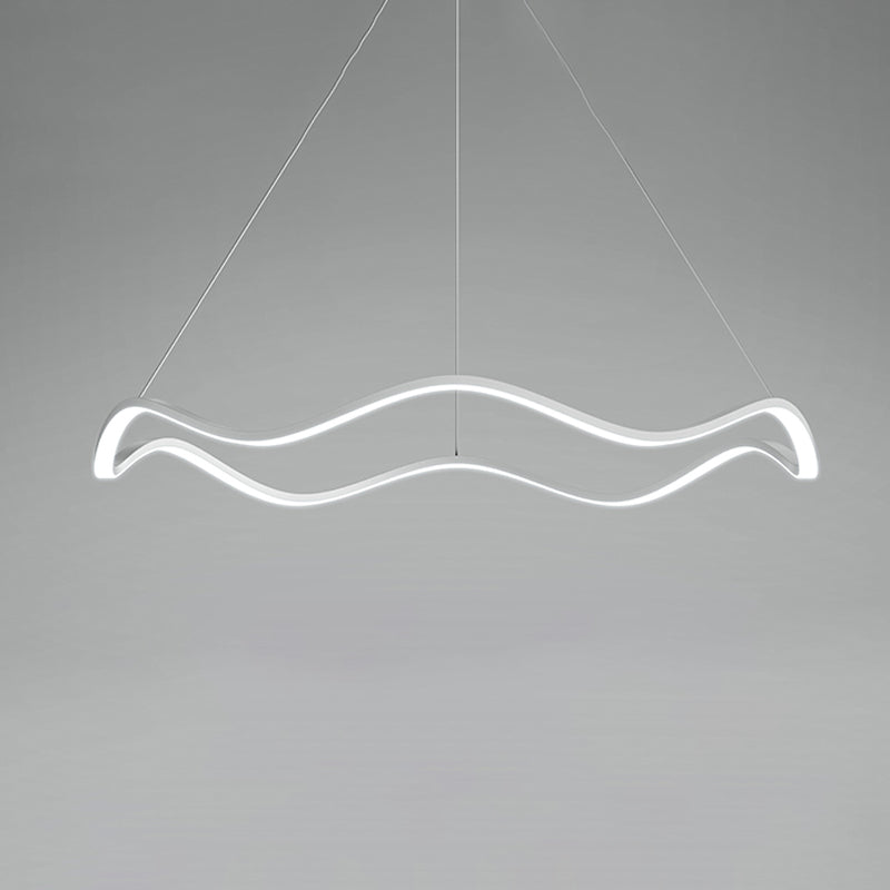 Metal Circle Ceiling Pendant Nordic Modern 1-Light Ceiling Lighting Fixtures
