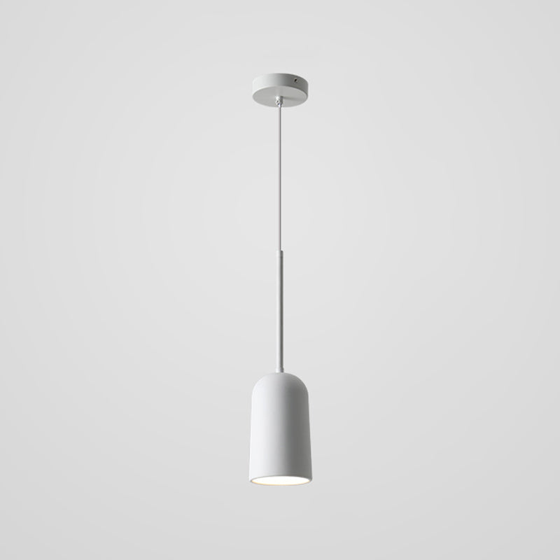 Unieke schaduw hangende verlichting moderne macaron -stijl hars 1 lichte hanglamp voor eetkamer