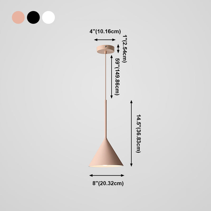 Unieke schaduw hangende verlichting moderne macaron -stijl hars 1 lichte hanglamp voor eetkamer