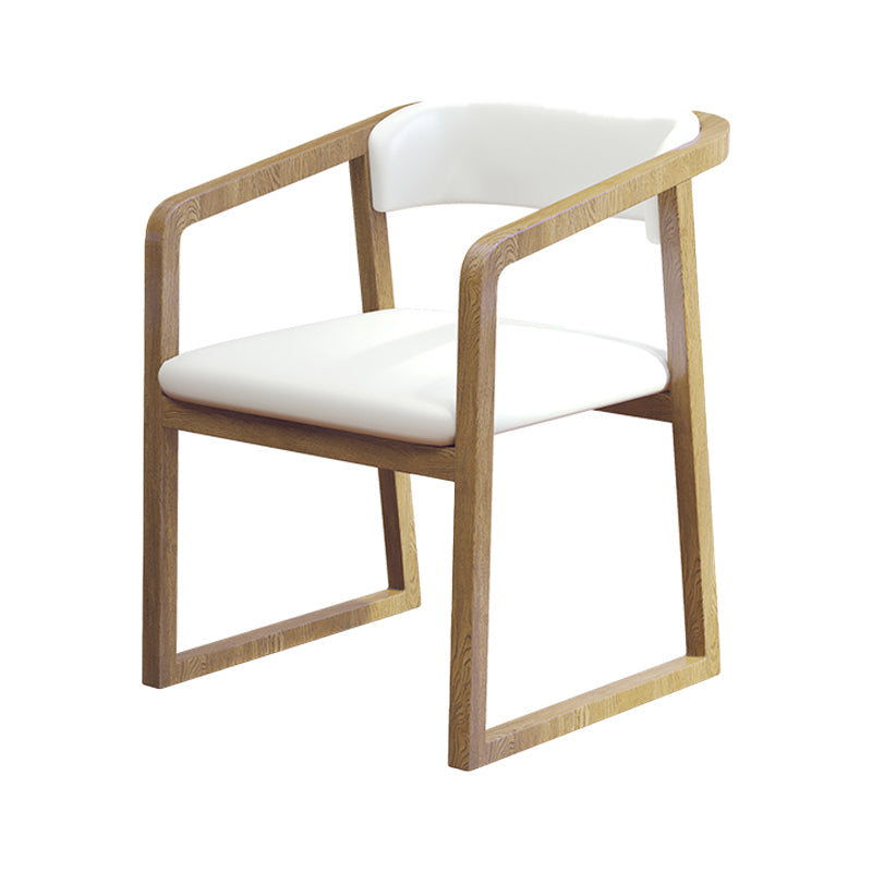 Las sillas de fresno de estilo tradicional abren la silla de comedor de la cocina del brazo trasero sola