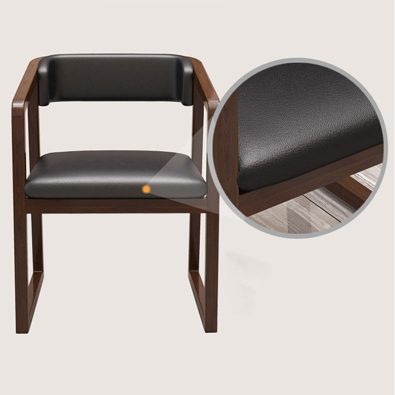 Las sillas de fresno de estilo tradicional abren la silla de comedor de la cocina del brazo trasero sola