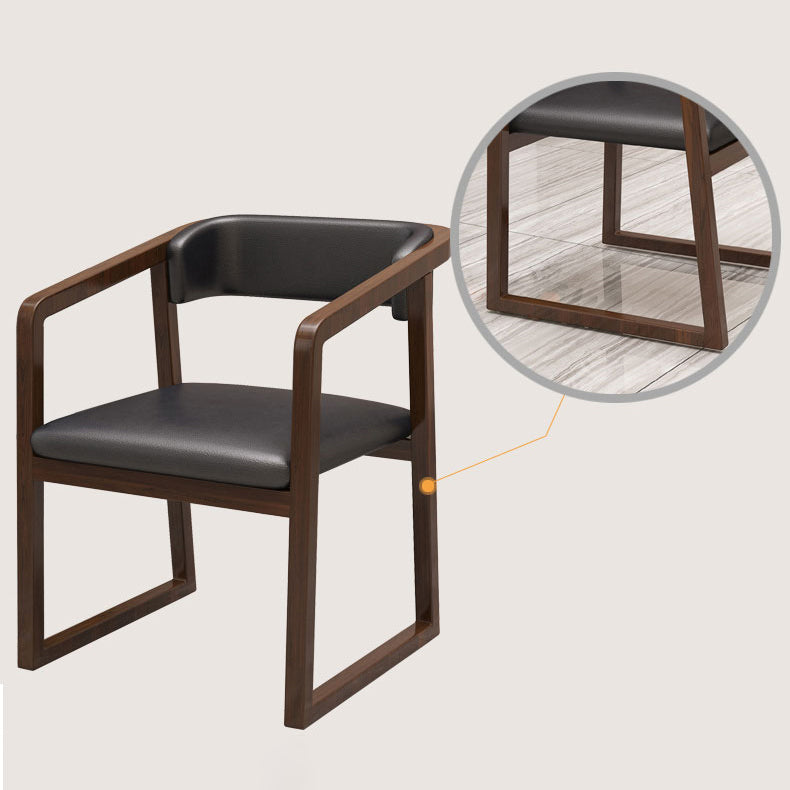 Las sillas de fresno de estilo tradicional abren la silla de comedor de la cocina del brazo trasero sola