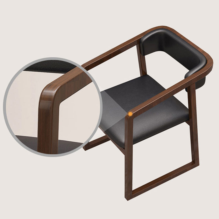 Las sillas de fresno de estilo tradicional abren la silla de comedor de la cocina del brazo trasero sola
