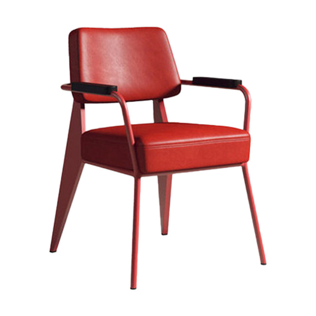 Chaise de salle à manger en métal de style industrie