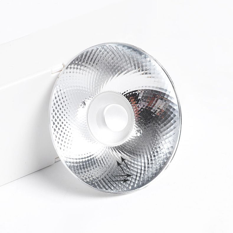 Cilindervormige LED-plafondlamp modern aluminium 1-lichts inbouw voor studeerkamer