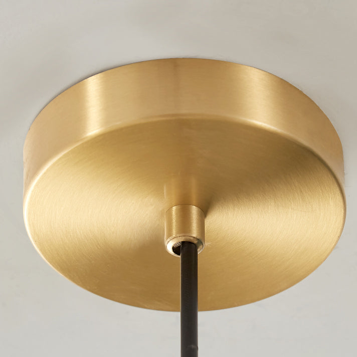 6 Light Sphere Island Light Fixture Contemporary Glass Island Chandelier