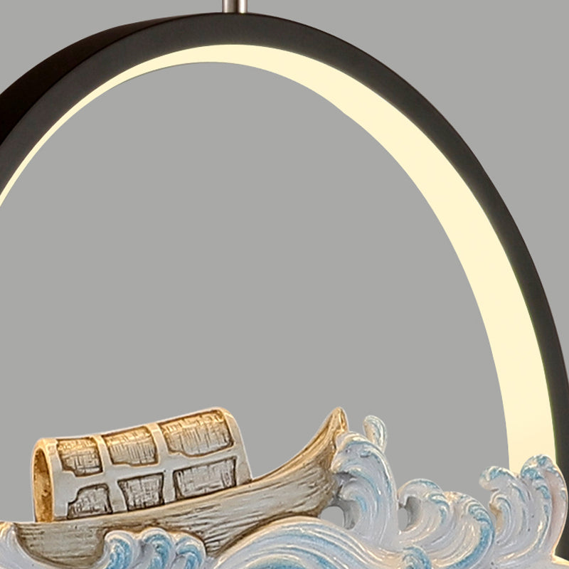 Linear Shape Island Lights Modern Style Metal 2-Light Pendant Light Fixtures