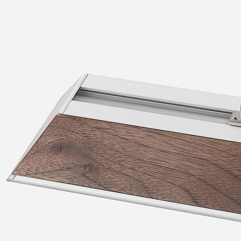 Géométrie Shape Island Light Modern Style Metal 1-Light Pendant Lightture en marron