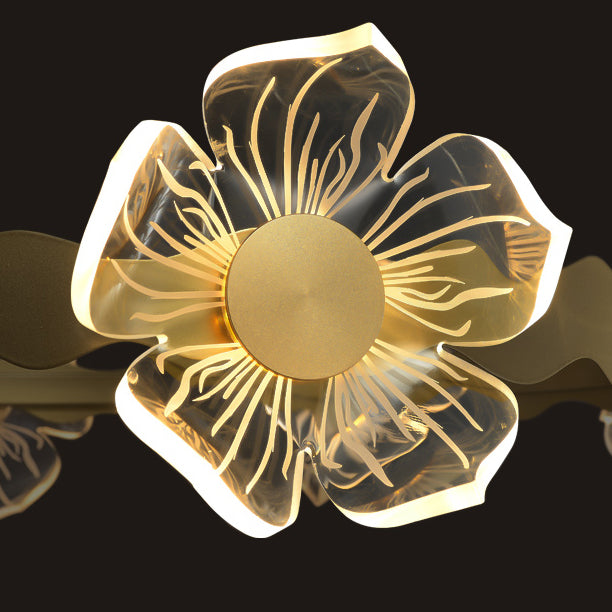 Eigentijds plafond hanglampje lichtglas hangend licht licht voor woonkamer