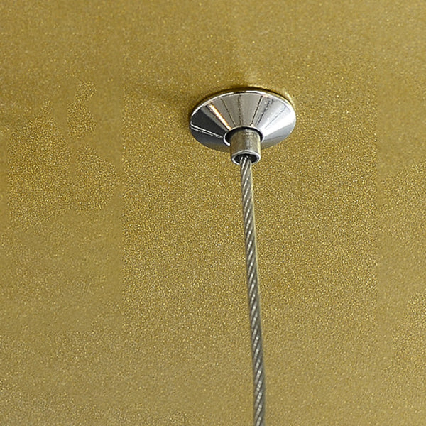 Eigentijds plafond hanglampje lichtglas hangend licht licht voor woonkamer