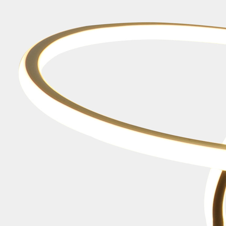 Luci a soffitto moderna a sospensione lampadario a pendente lineare per soggiorno