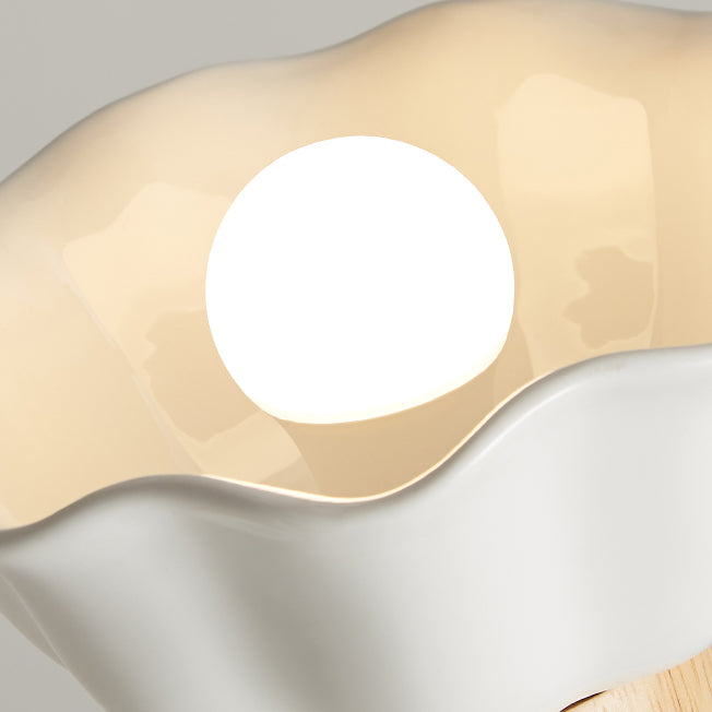 Lampada sospesa florida in legno in stile creativo moderno vetro a 3 luci a ciondolo a 3 luci per sala da pranzo