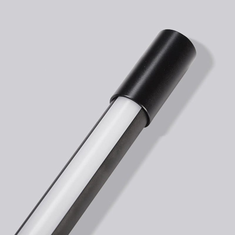 1 lampadaire linéaire léger les lampes standard en métal contemporain pour le salon