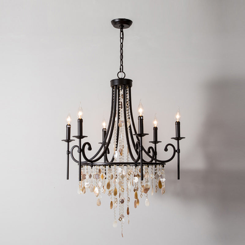 Lampadella a forma di candela americana Metal Multi Light Appeding Light per camera da letto