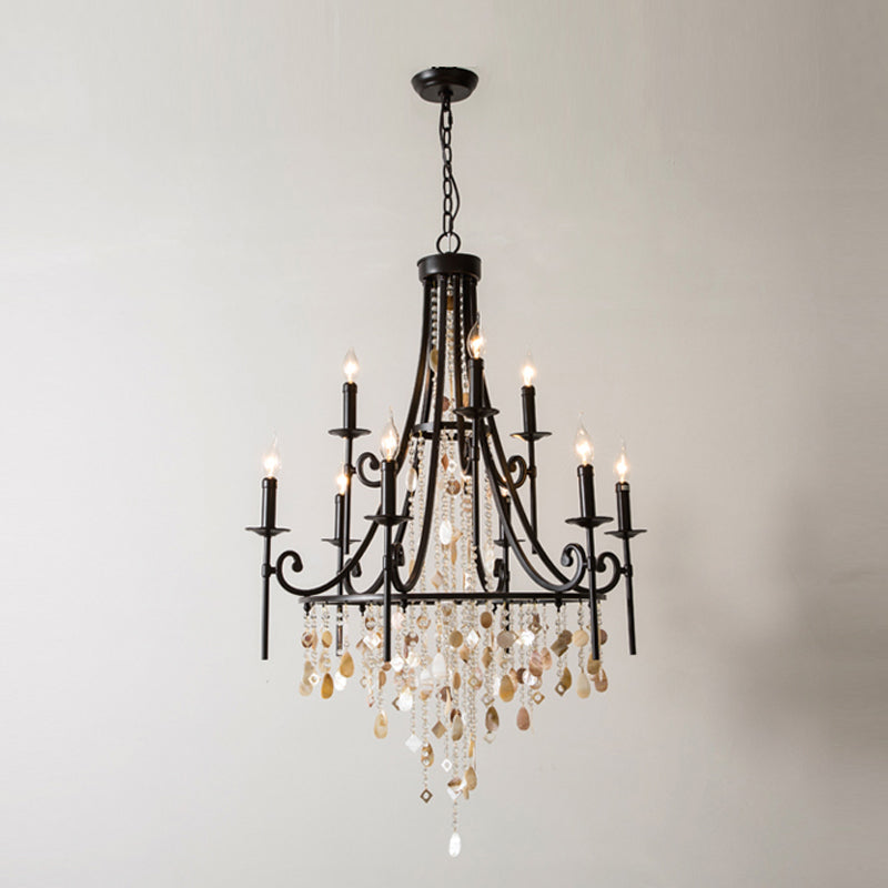 Lampadella a forma di candela americana Metal Multi Light Appeding Light per camera da letto