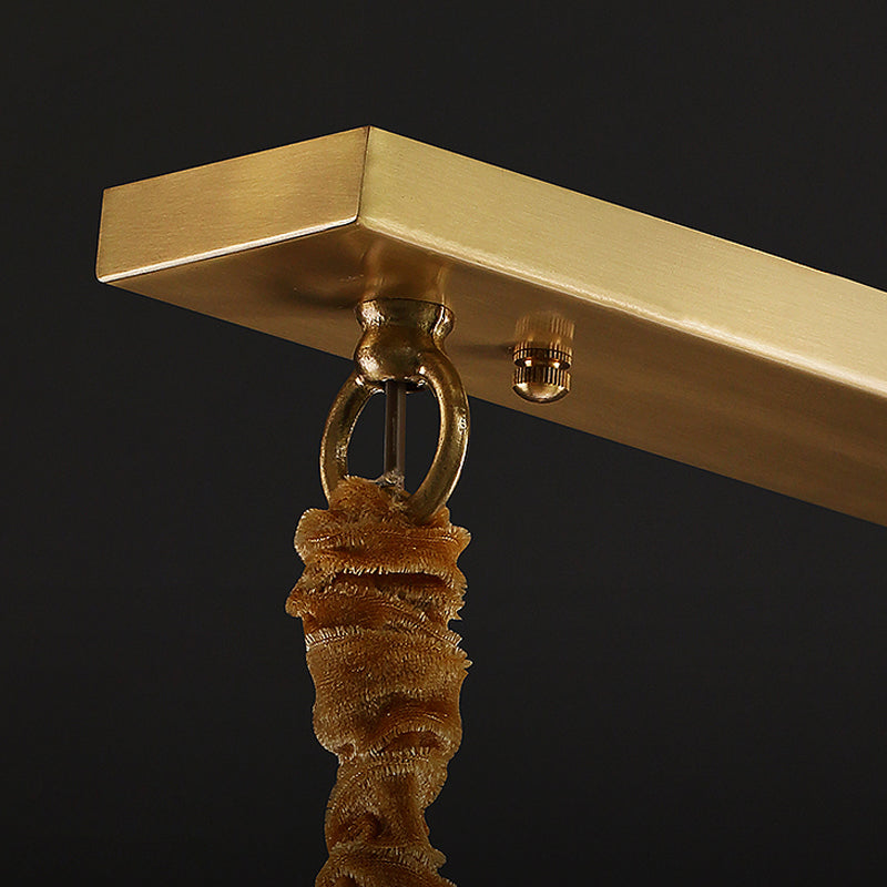 Modern Style Dining Pendant Light Crystal Shade Chandelier Lamp Fixture for Kitchen