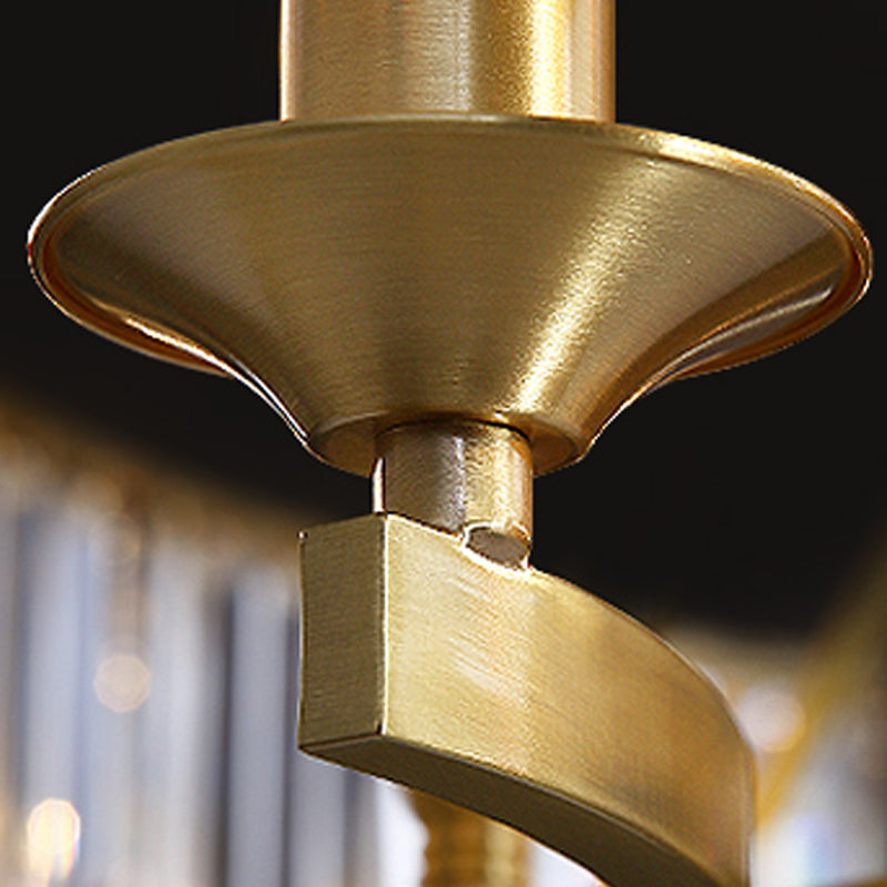 Modern Style Dining Pendant Light Crystal Shade Chandelier Lamp Fixture for Kitchen