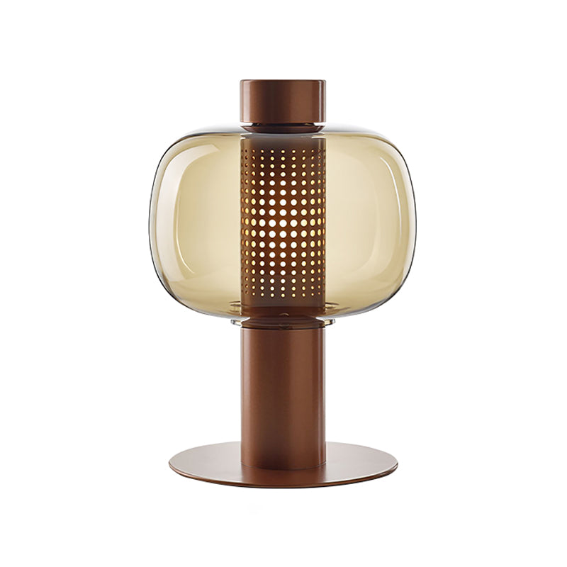 Postmodern Eye Caring Desk Lamp Minimalist Glass Lamp for Study Bedroom Sitting Room