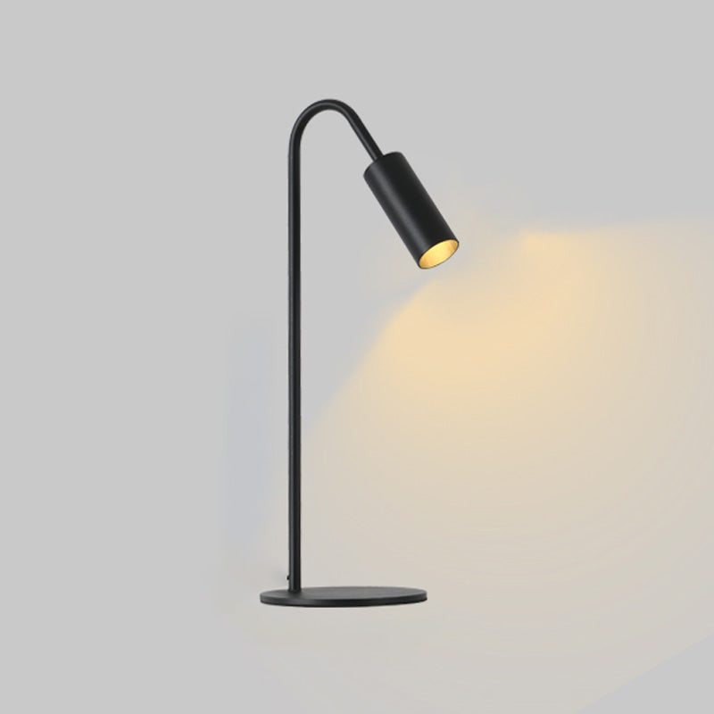 Postmodern Table Lamp Minimalist Metal LED Night Stand Light for Sitting Room Bedroom