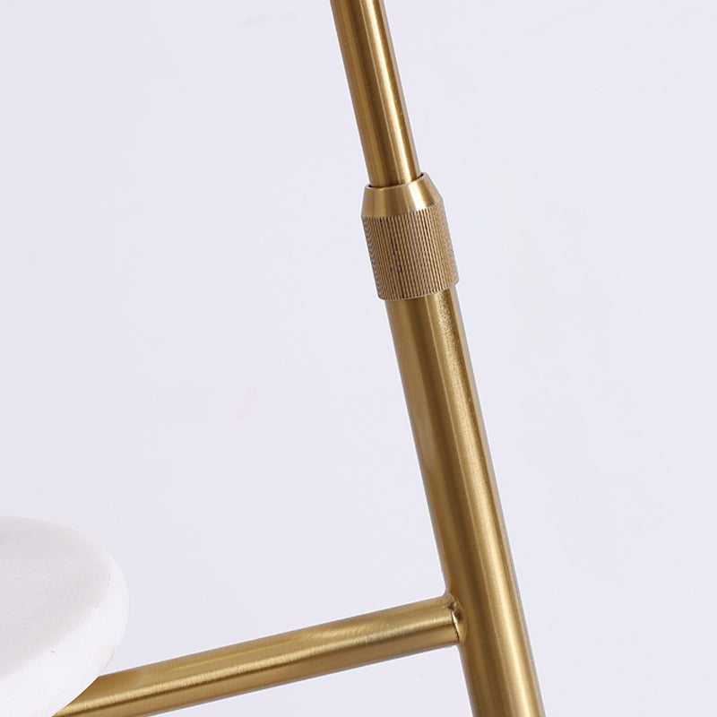 Modern Metal Floor Reading Lamp Dome 1-Light Floor Light for Bedroom