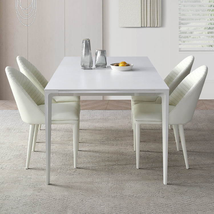 Table de base en pierre de style victorien Tableau de 4 jambes pour la maison