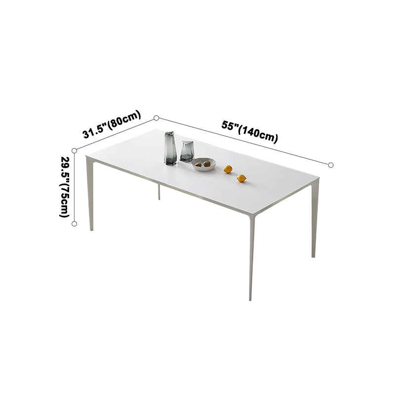 Table de base en pierre de style victorien Tableau de 4 jambes pour la maison