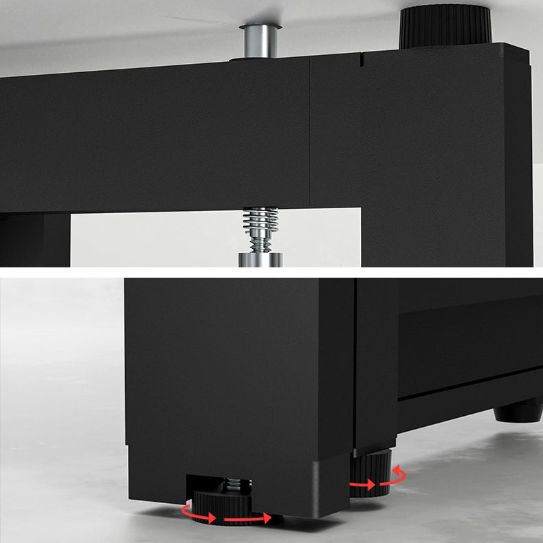 Modern Style Dining Table White Oval Drop-Leaf Dining Table for Home Use