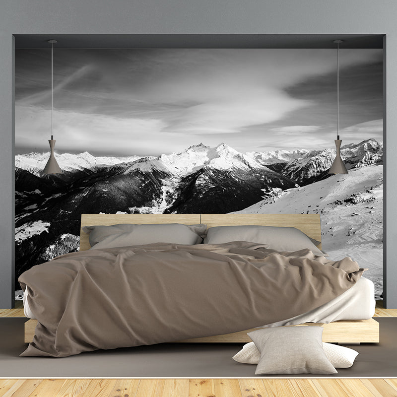 Mountain Sand in Taufers Wall Mural Customized Modern Wall Covering for Bedroom
