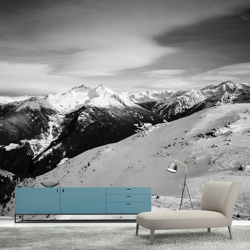 Mountain Sand in Taufers Wall Mural Customized Modern Wall Covering for Bedroom