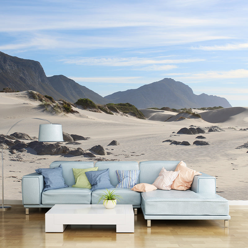 Desert Mural Wallpaper Modern Bedroom Decoration, Custom Size Available