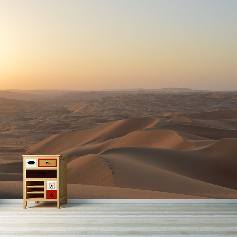 Desert Mural Wallpaper Modern Bedroom Decoration, Custom Size Available