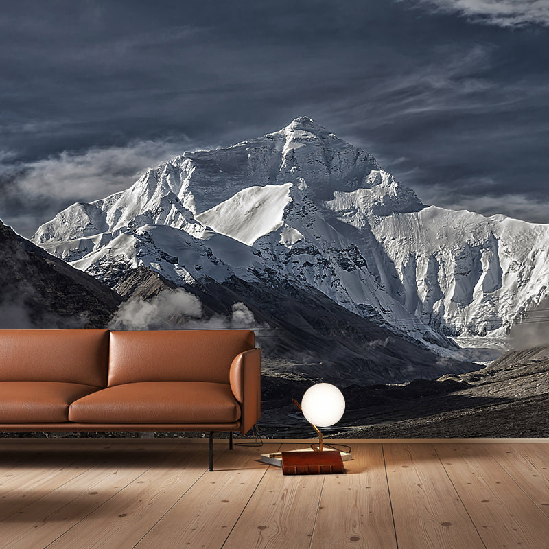 Mount Everest Wall Mural Stain Resistant Wall Covering for Living Room Bedroom
