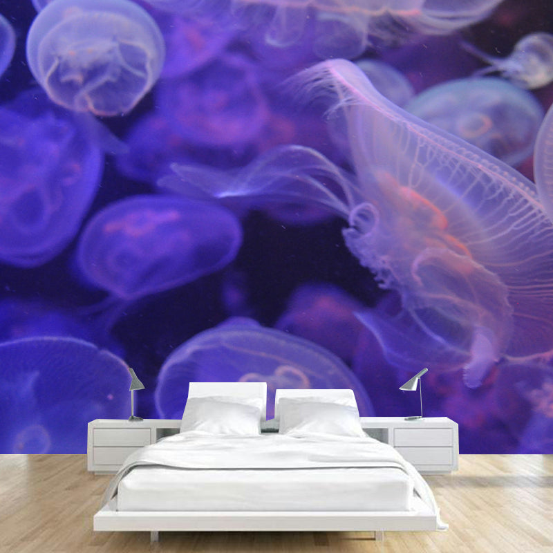 Creatures Mural Wallpaper Modern Bedroom Decoration, Custom Size Available