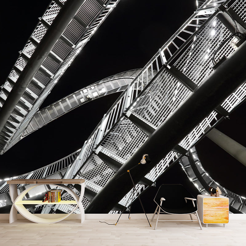 Space Extension Wall Mural for Dining Room, Personalized Size Available