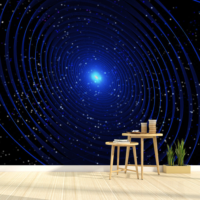 Abstract Physical Molecule Wall Mural Environment Friendly for Living Room