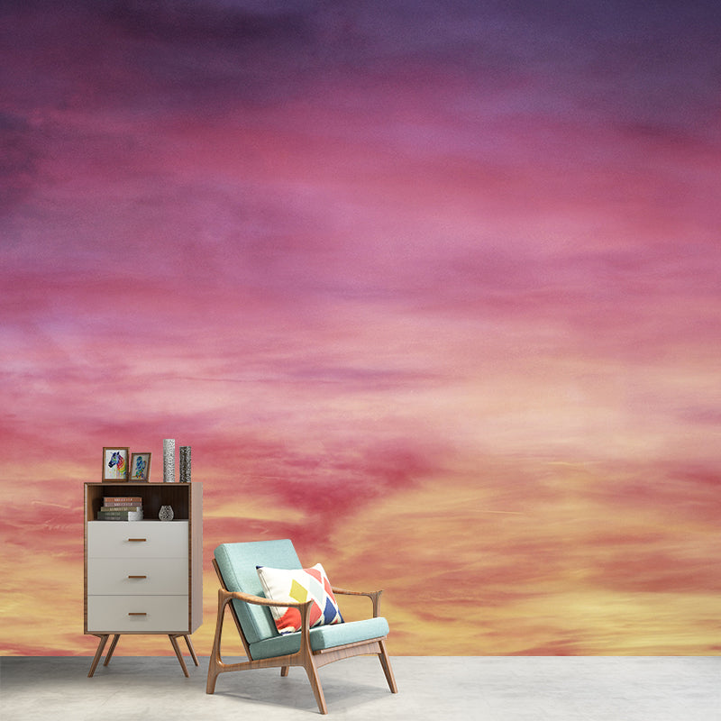 Afterglow View Removable Wall Mural for Sitting Room, Customized Size Available