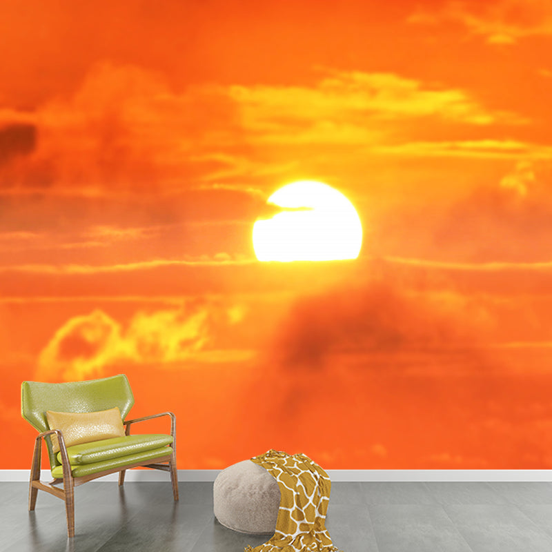 Afterglow View Removable Wall Mural for Sitting Room, Customized Size Available