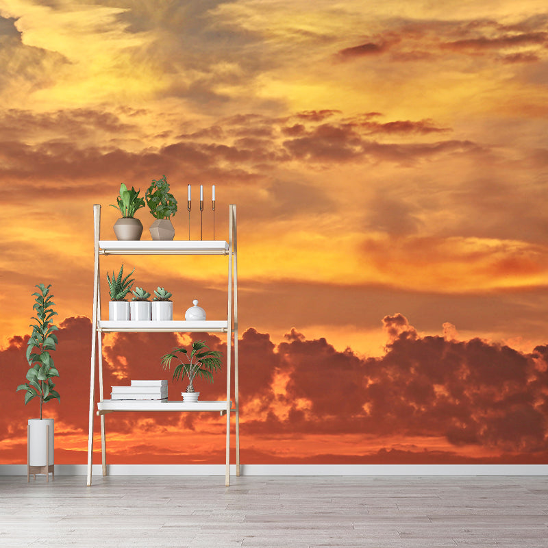 Afterglow View Removable Wall Mural for Sitting Room, Customized Size Available