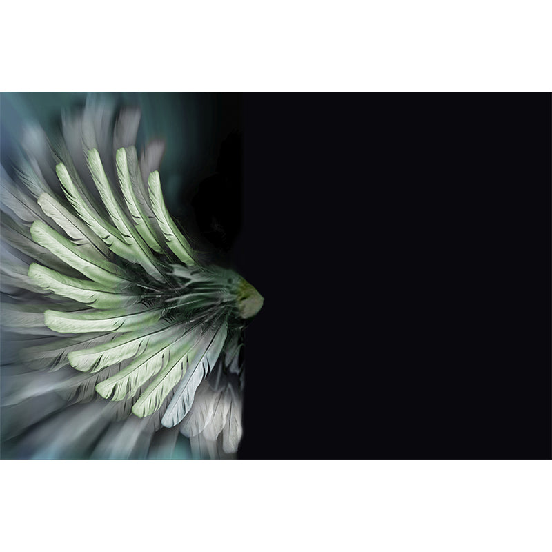 Feather Removable Wall Mural for Sitting Room, Customized Size Available