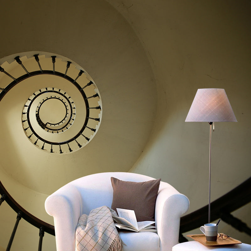 Spiral Staircase Space Extension Mural for Guest Room, Personalized Size Available