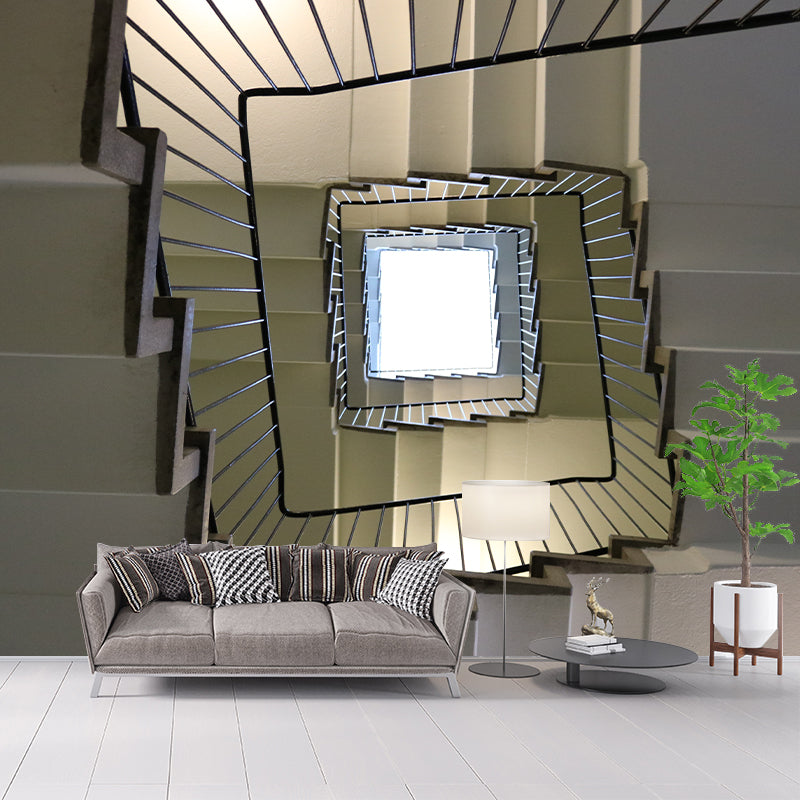 Space Extension Customized Contemporary Style Mural Environment Friendly for Home Decor