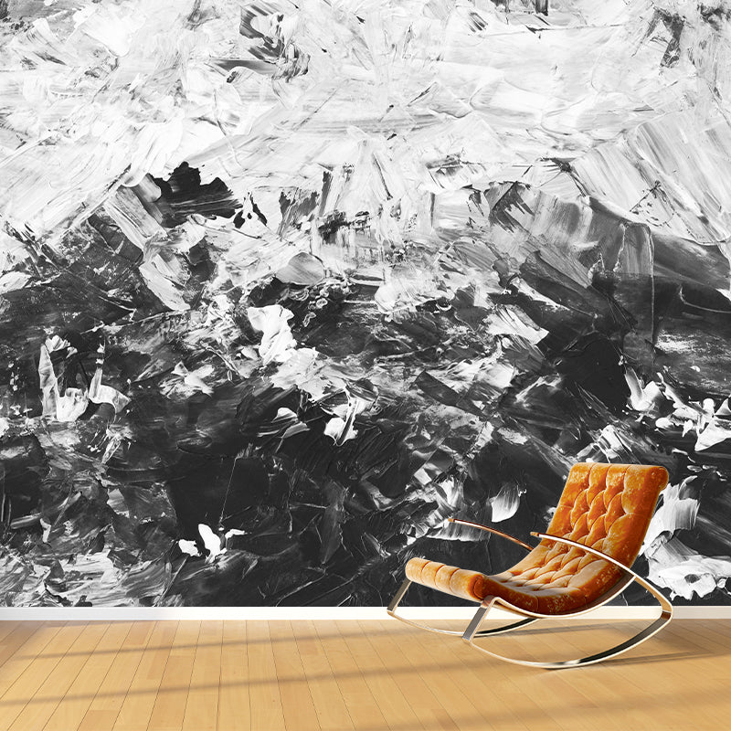 Mildew Resistant Abstract Pattern Mural Wallpaper Decorative Wall Art for Bedroom