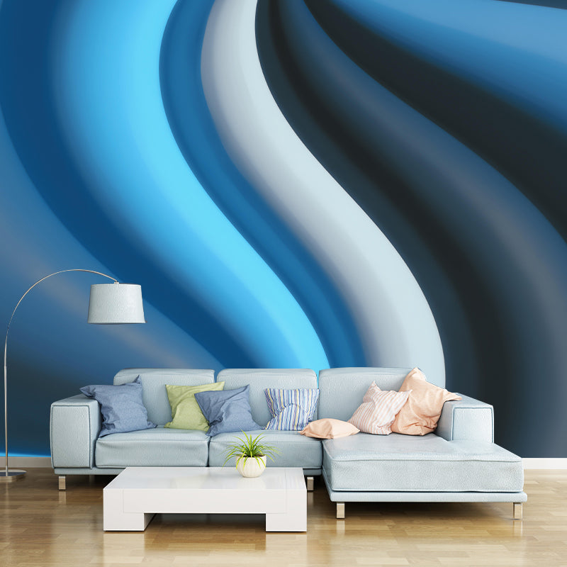 Mildew Resistant Abstract Pattern Mural Wallpaper Decorative Wall Art for Home